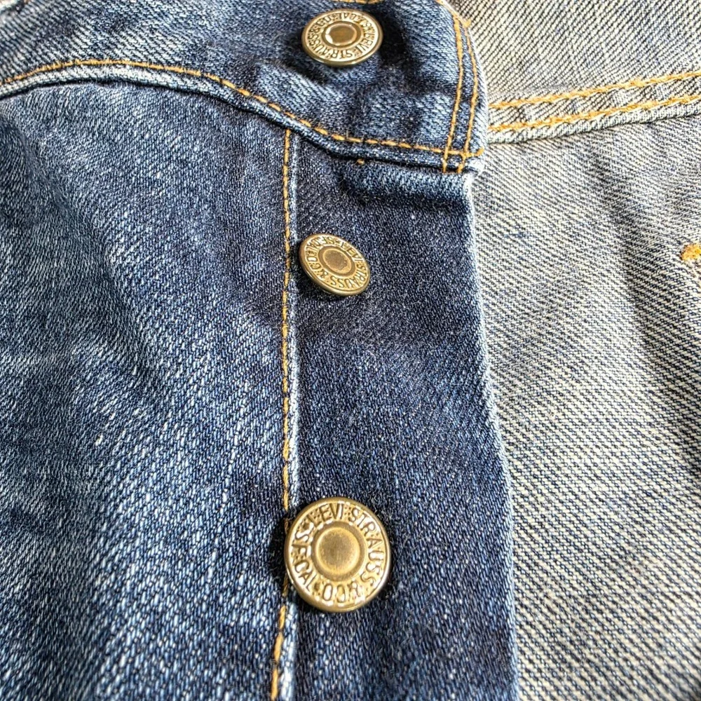 Vintage Levis Hesher Jeans 36x32 Made in USA Low Rise Straight Leg 00558-8548